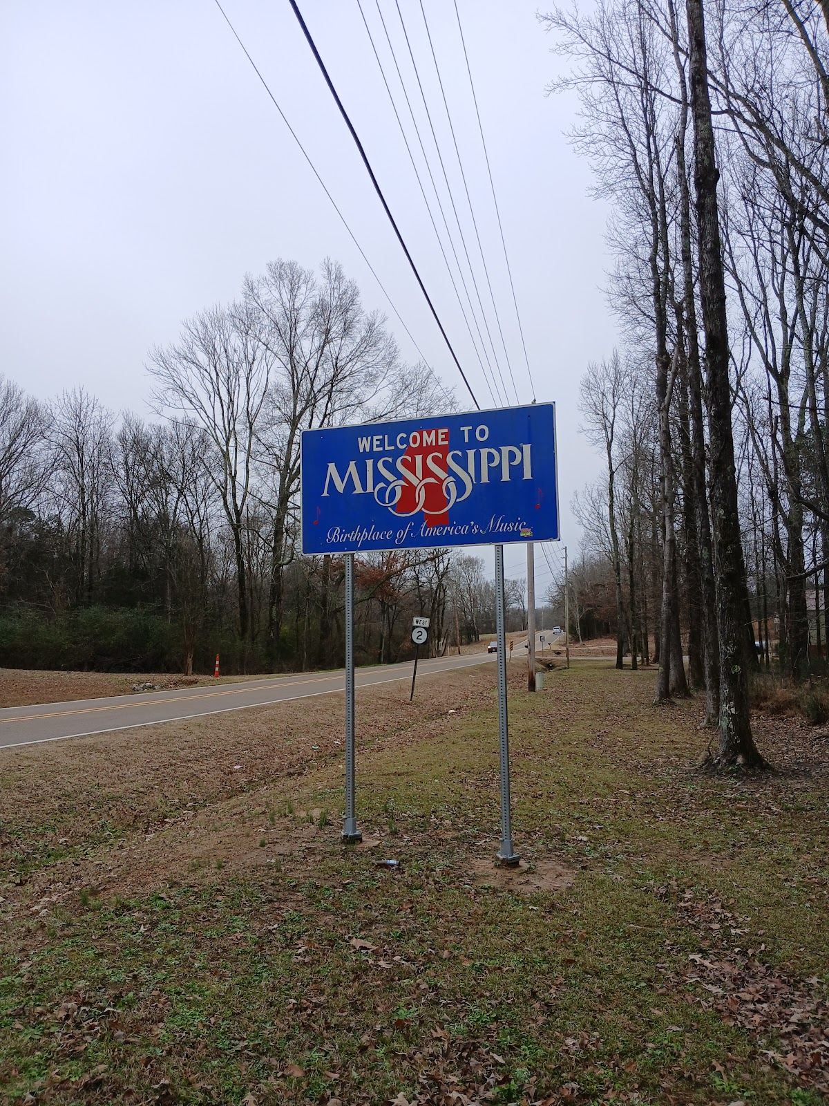 Mississippi Welcome Sign