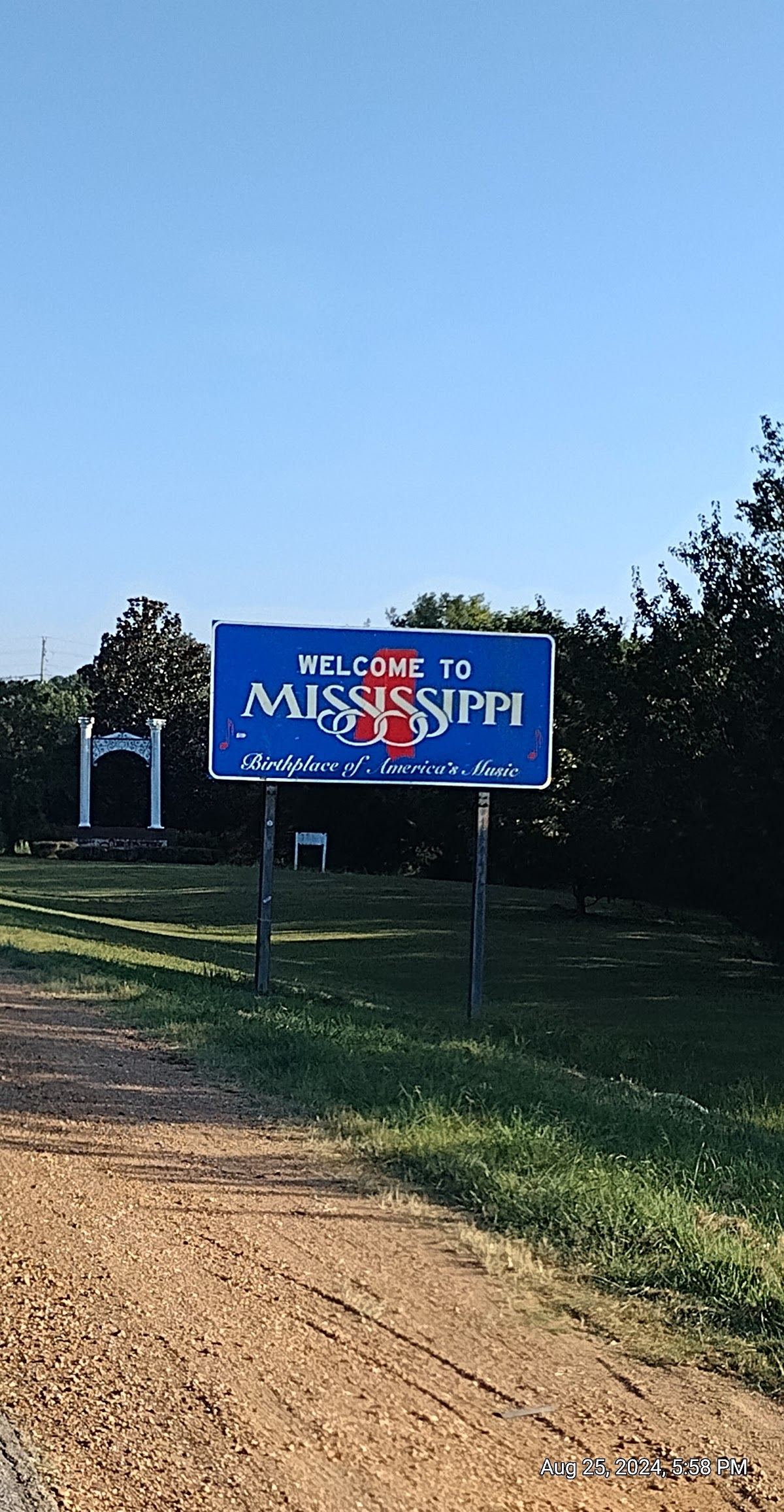 Welcome to Mississippi Sign