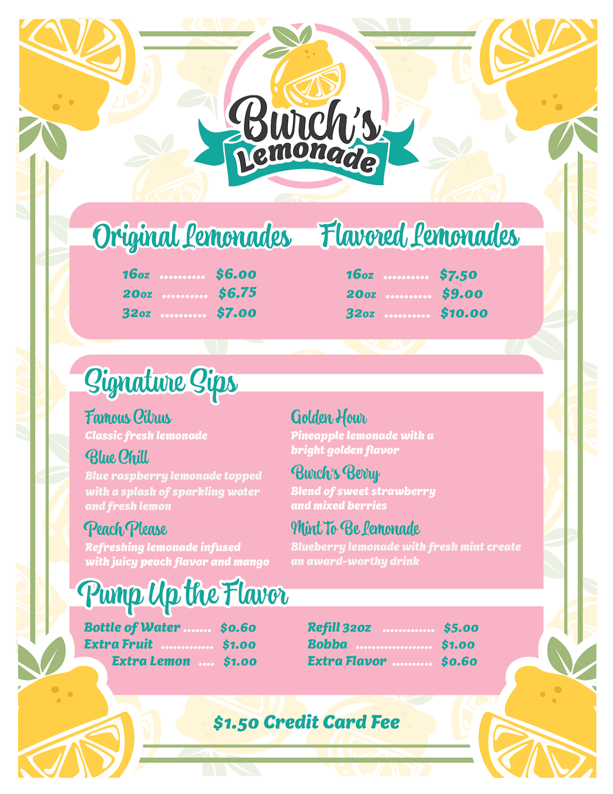 Burch's Lemonade