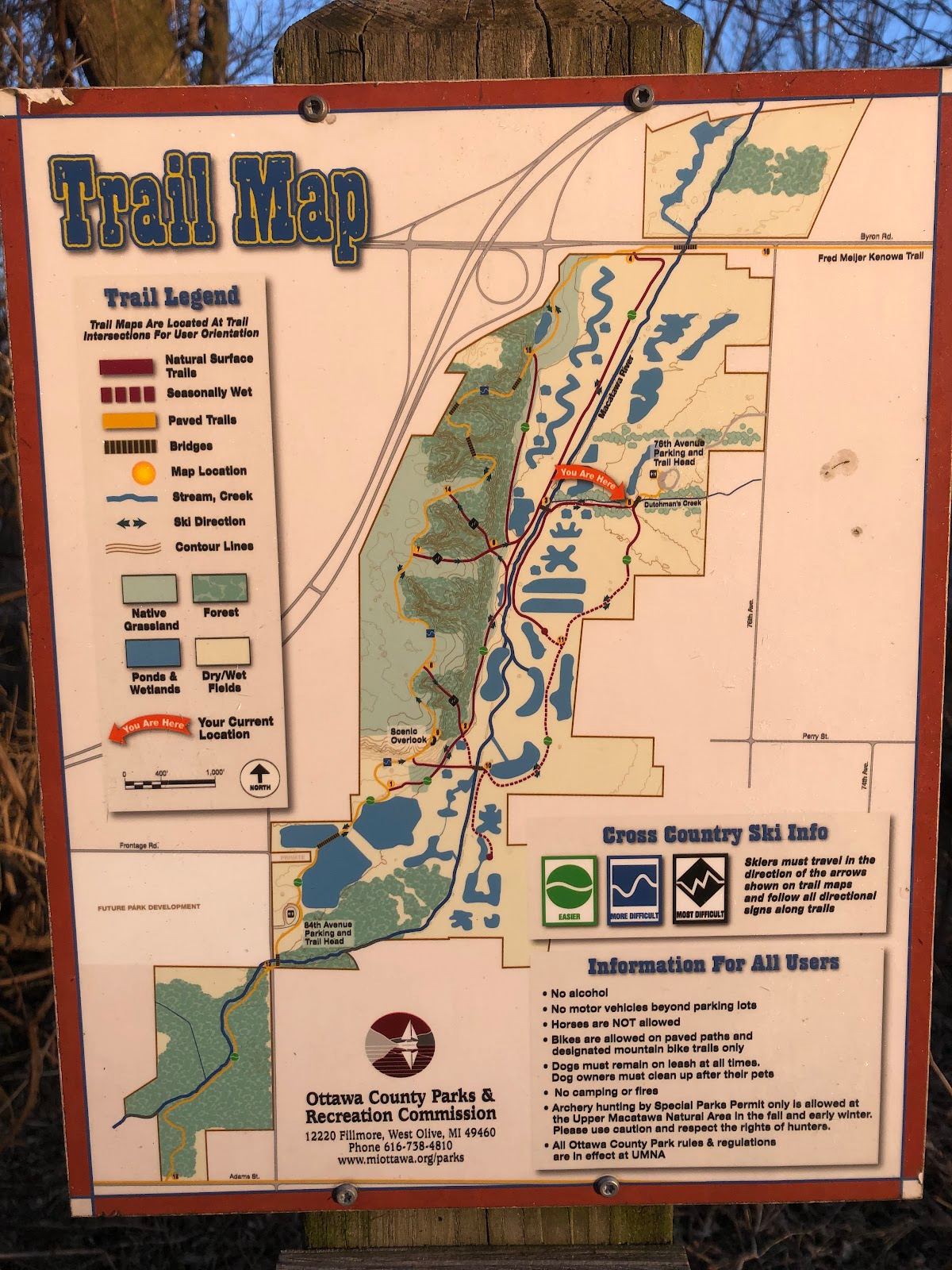 Upper Macatawa Natural Area