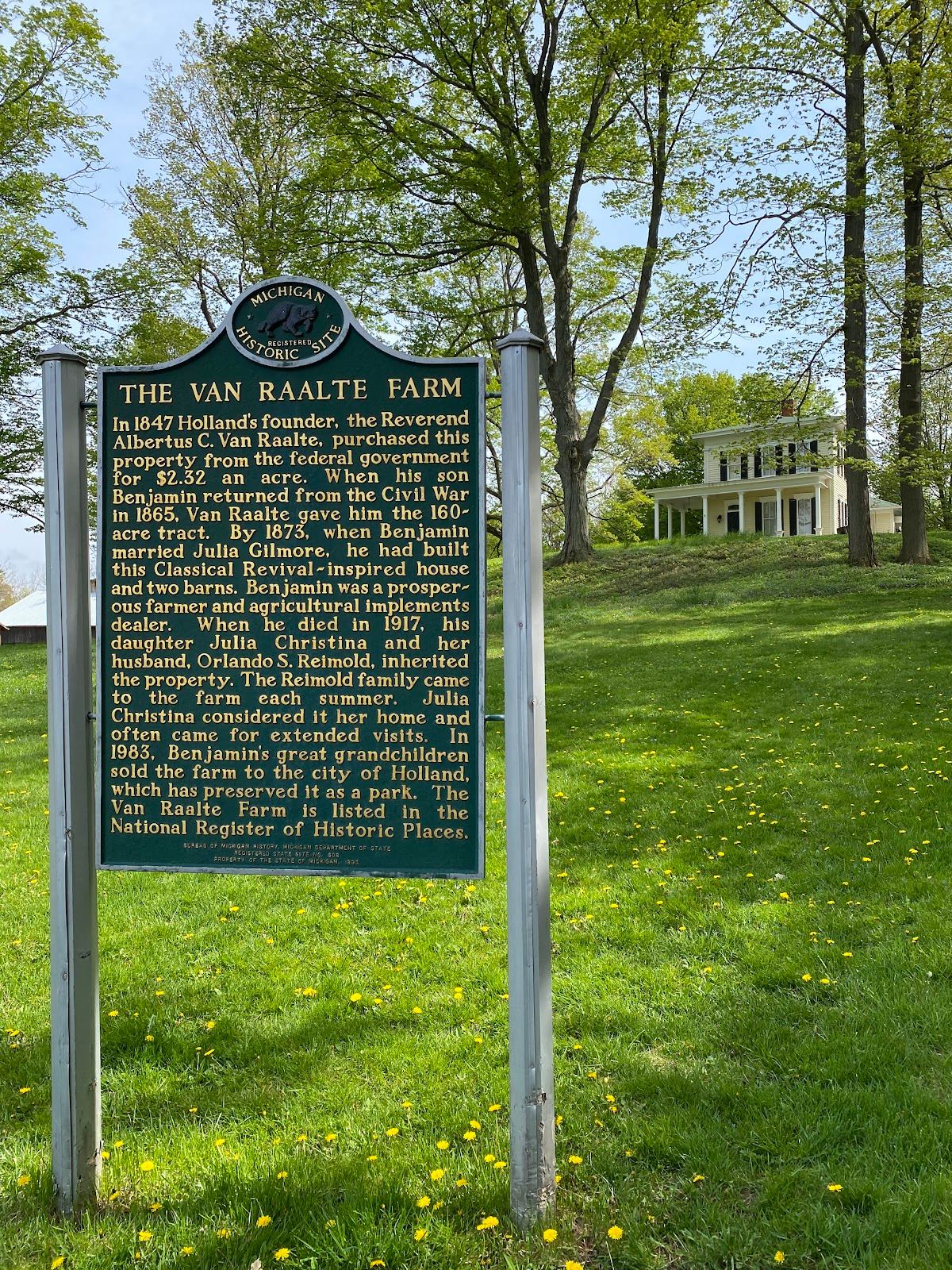 Van Raalte Farm Park
