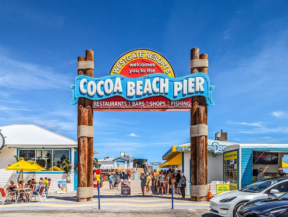 Cocoa Beach Pier Arch