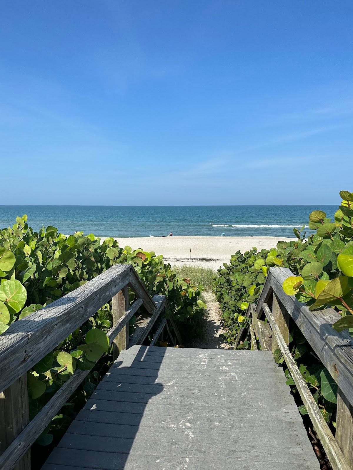 Just a sandy beach