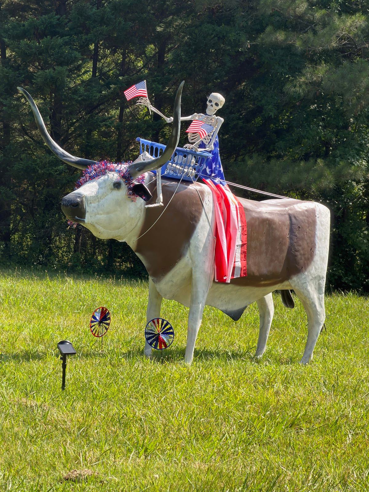 Longhorn Steer Statue