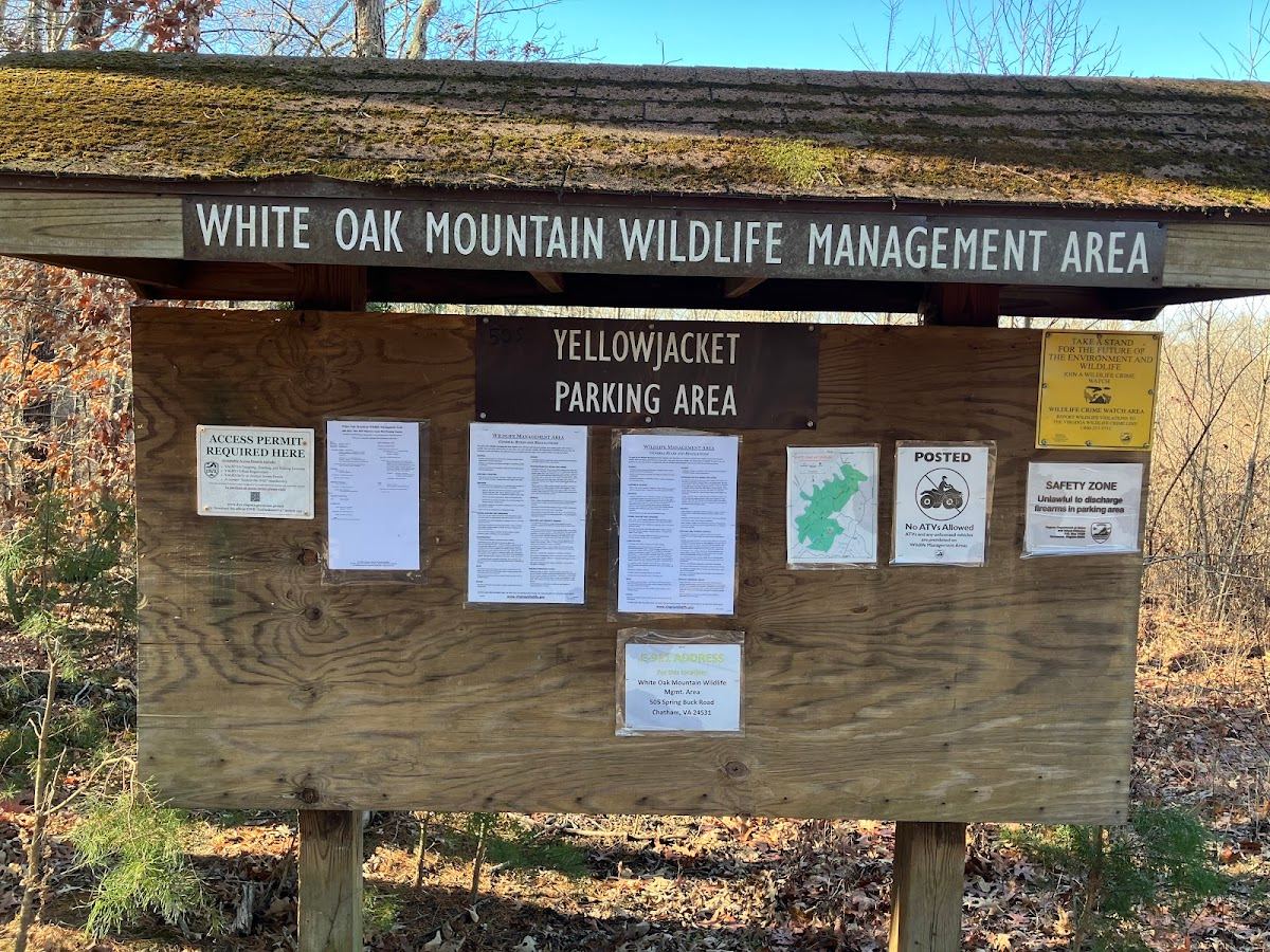 White Oak Mountain Wildlife Management Area