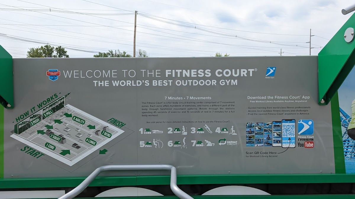 Fitness Court at Maguire Park