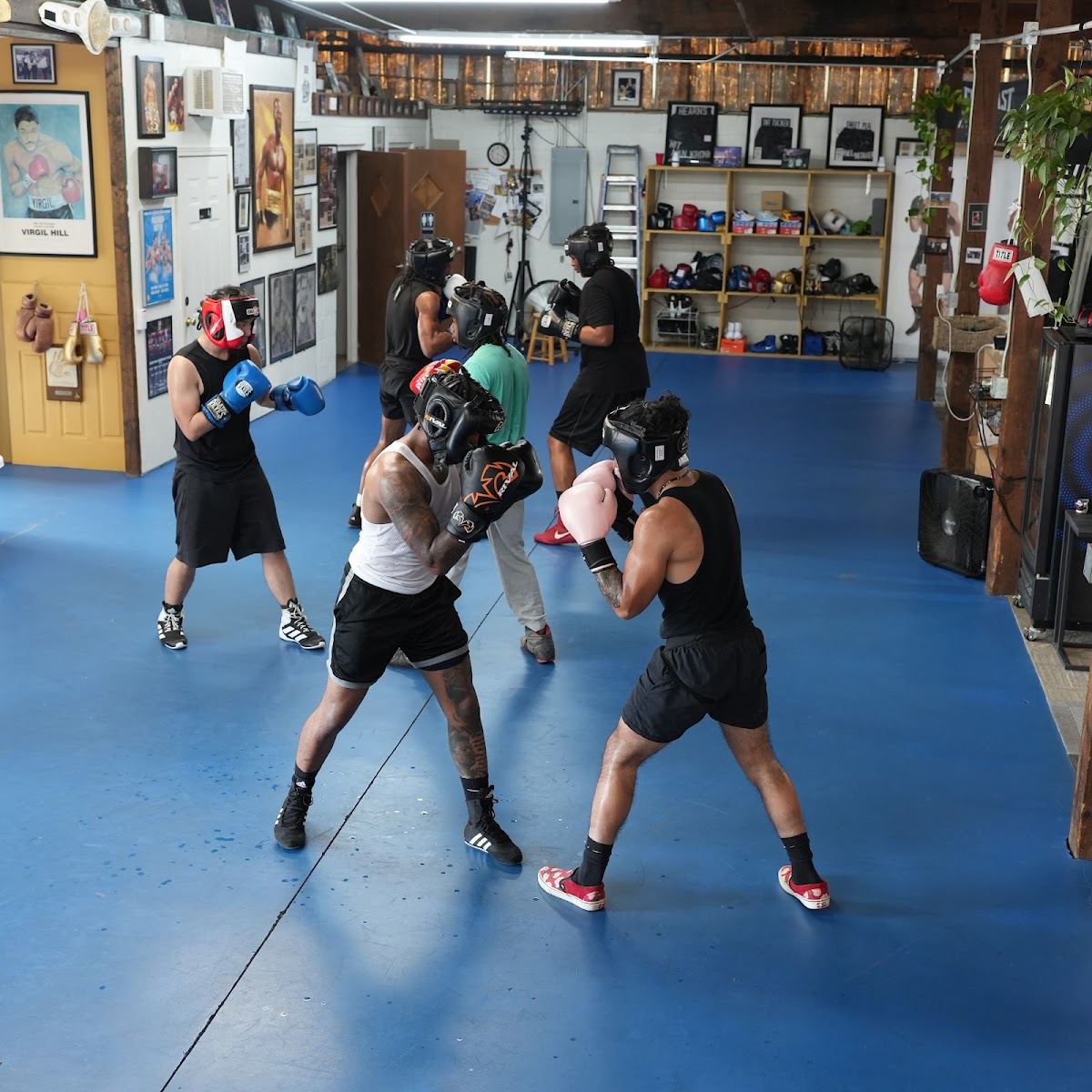 Boxing at the Depot