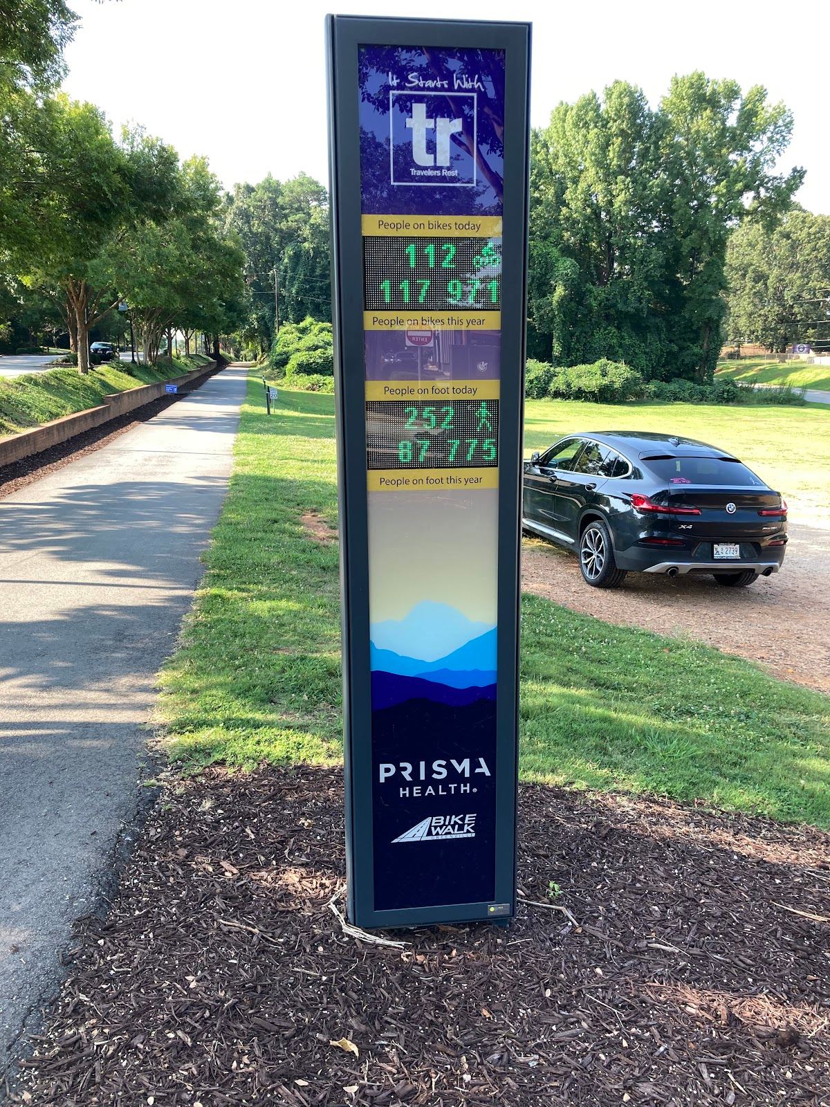 Travelers Rest SRT Display Counter