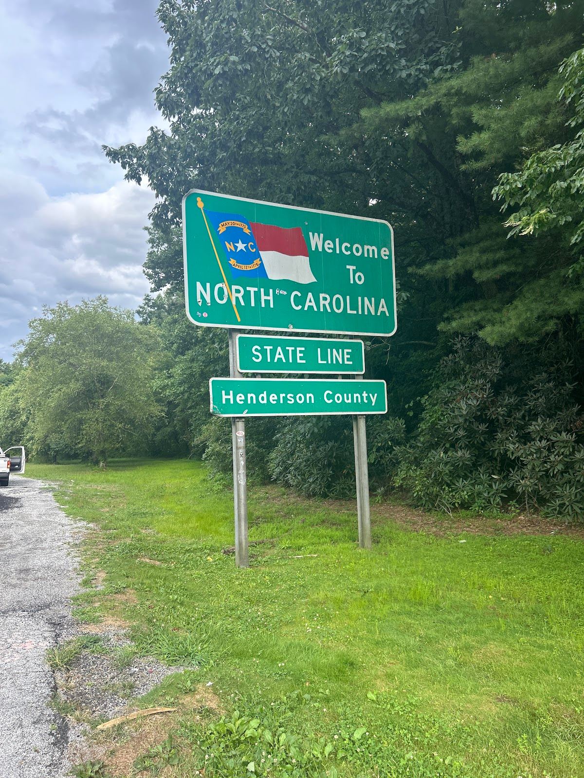 Welcome to North Carolina Sign