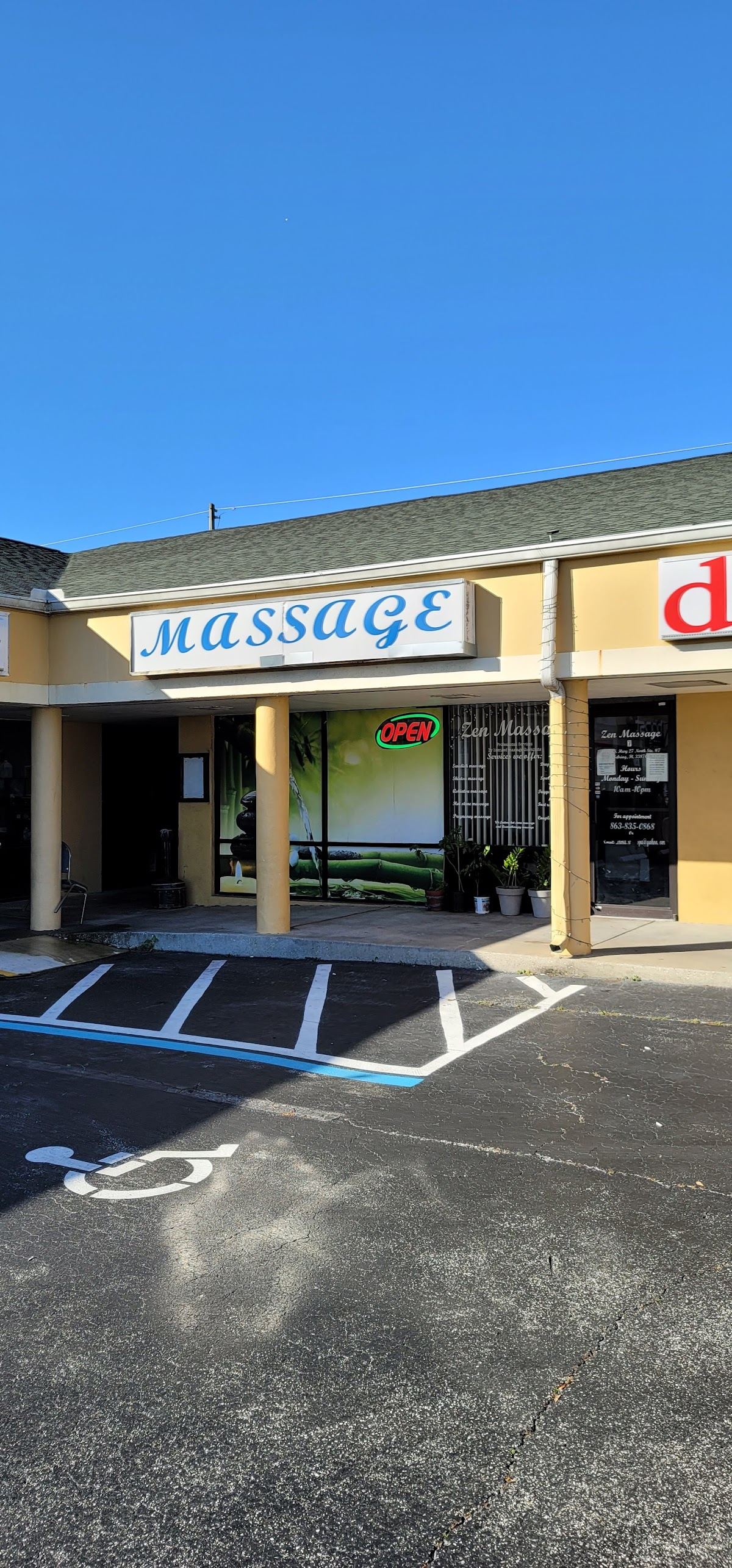 Zen massage and spa