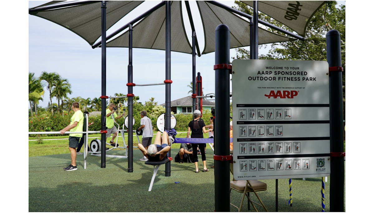 Princeville at Hanalei Community FitLot Outdoor Fitness Park