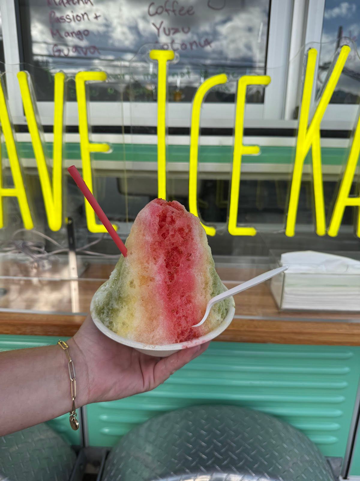 Rainbow Shave Ice Kauai