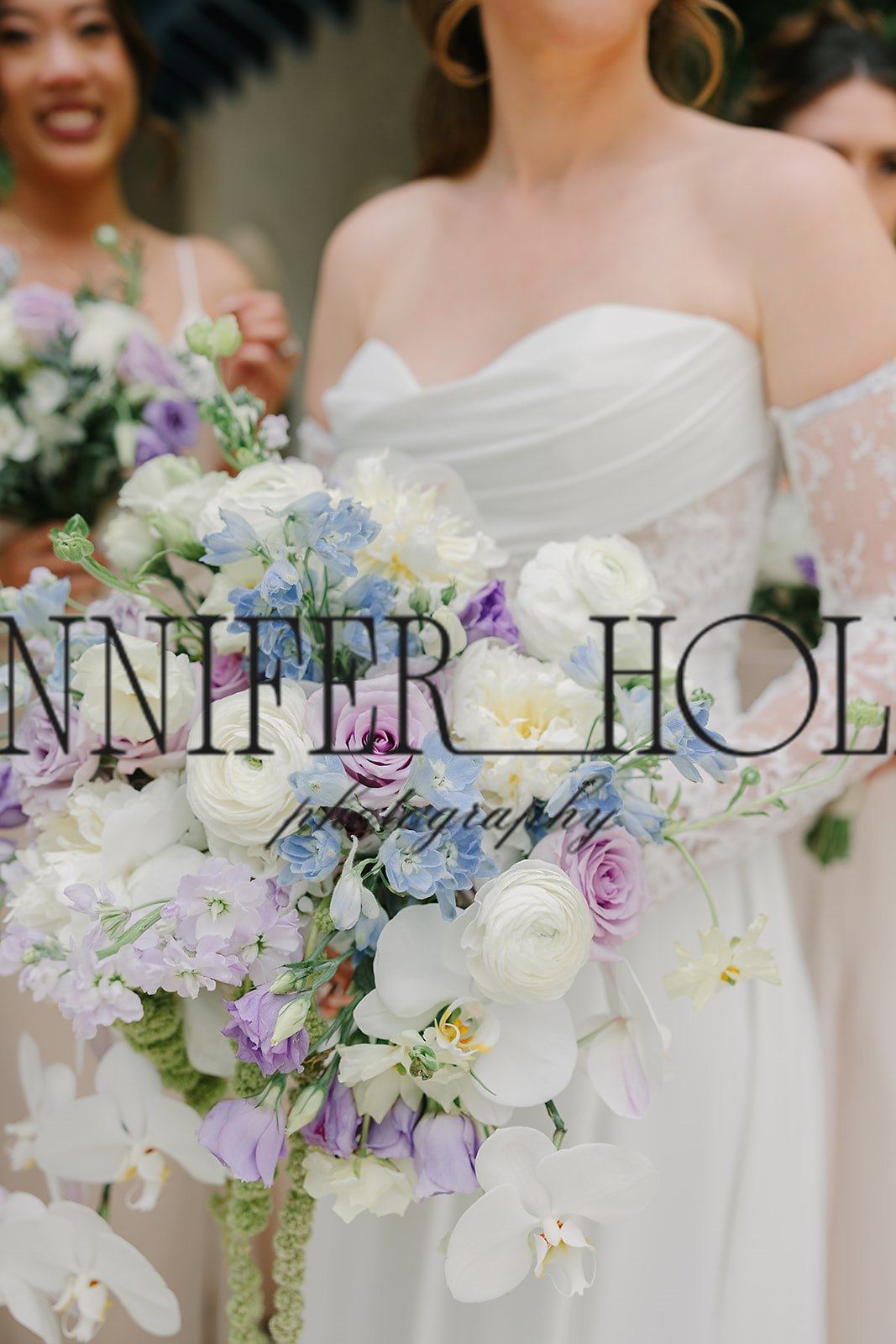 Lavender & Lace Wedding Floral Design