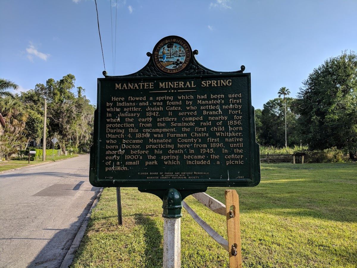 Manatee Mineral Spring Park