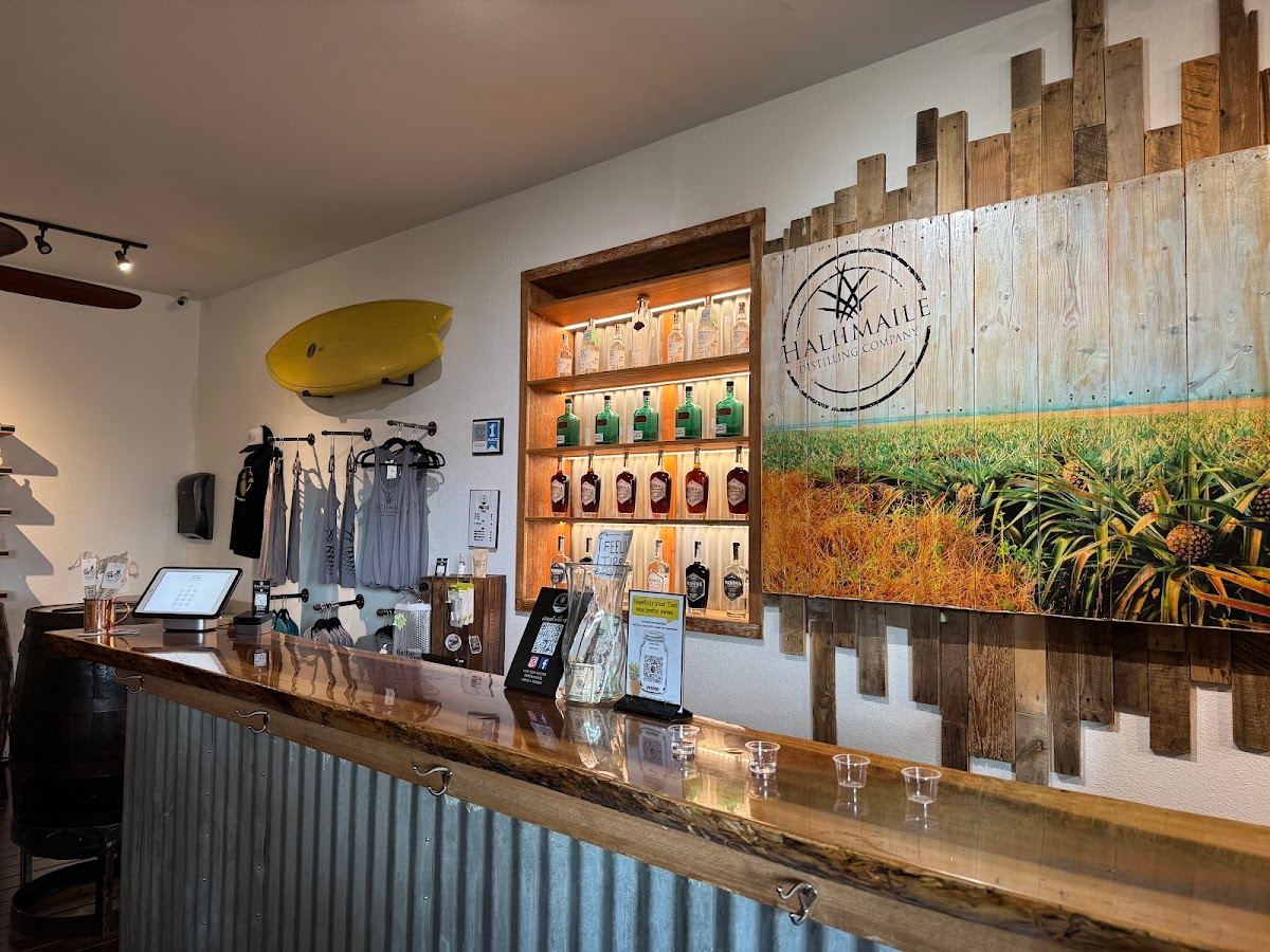 Hali'imaile Distillery Tour & Tasting Room