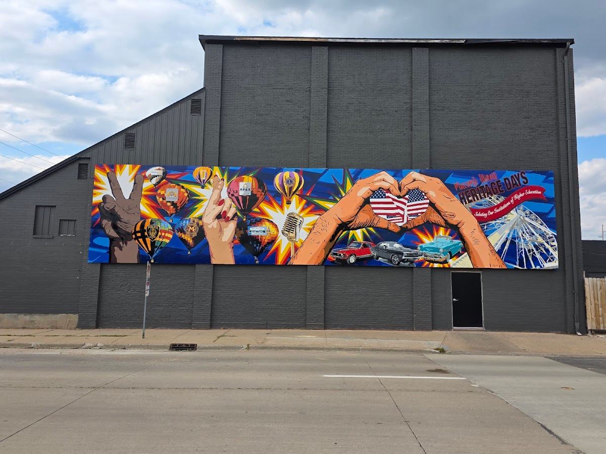 Peace, Hope, and Love Mural
