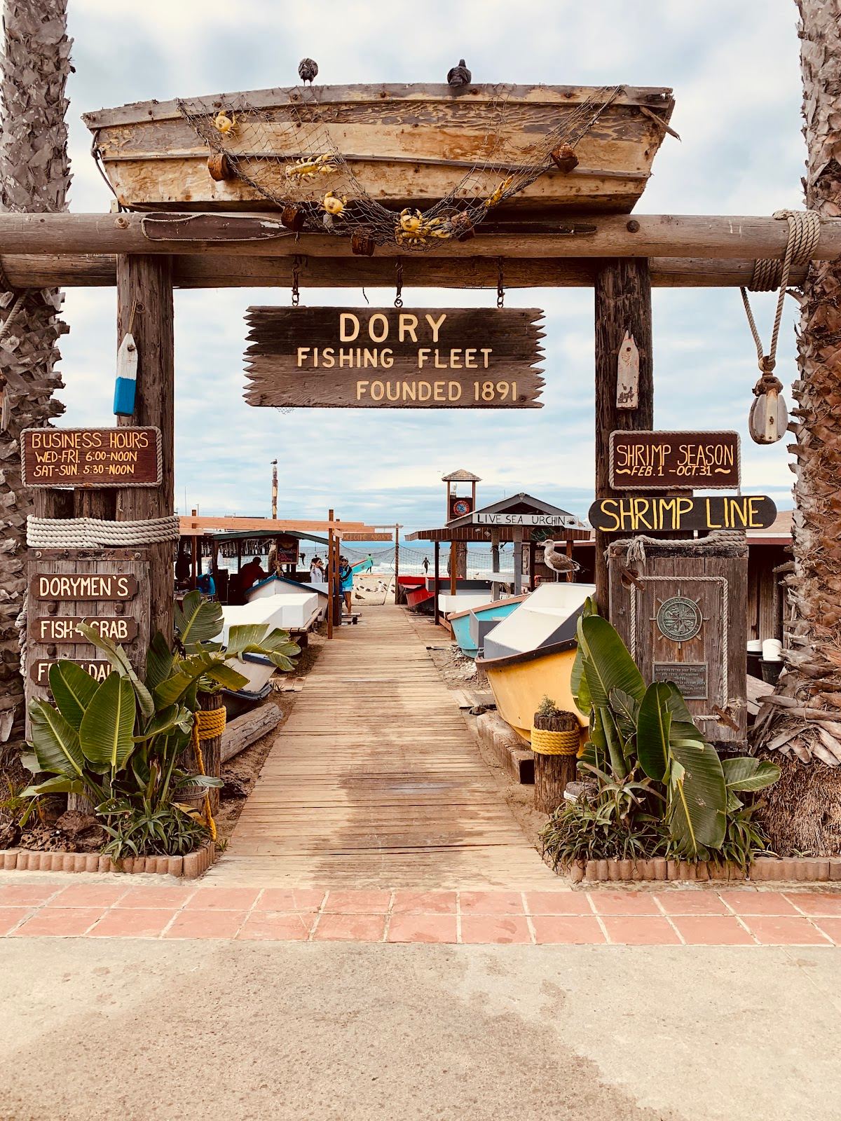 Dory Fishing Fleet & Market