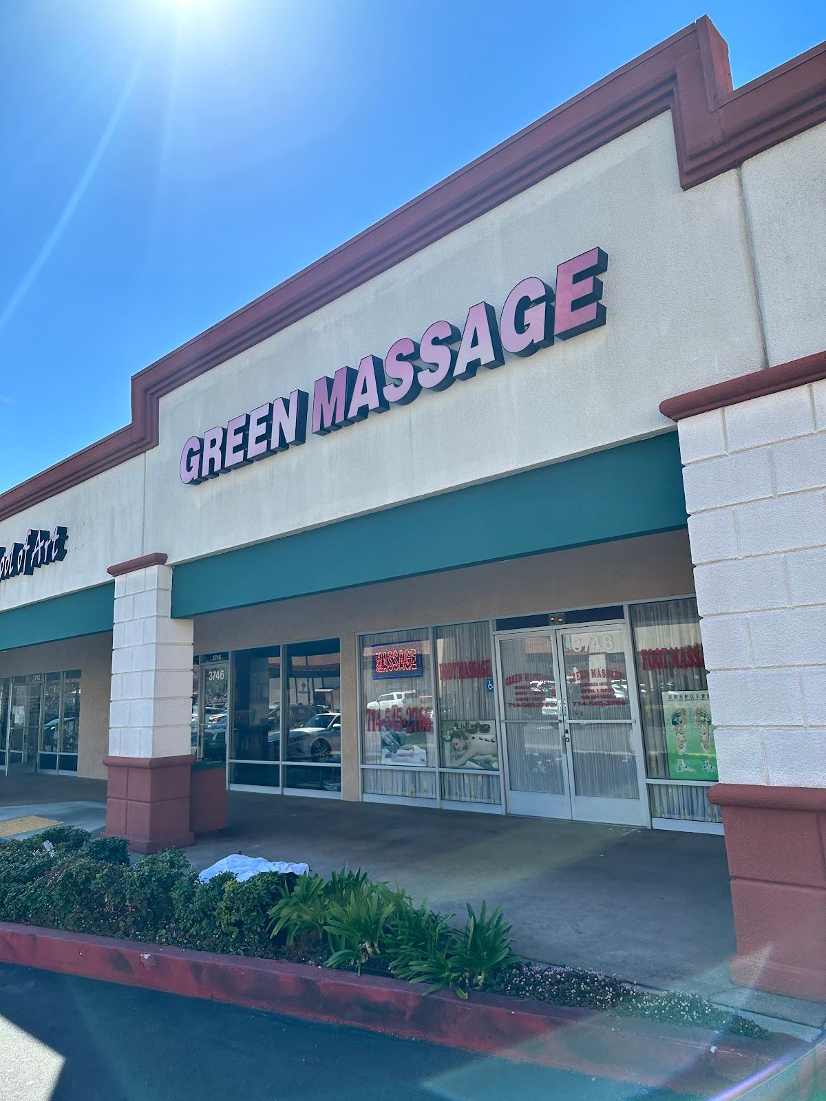 Green massage