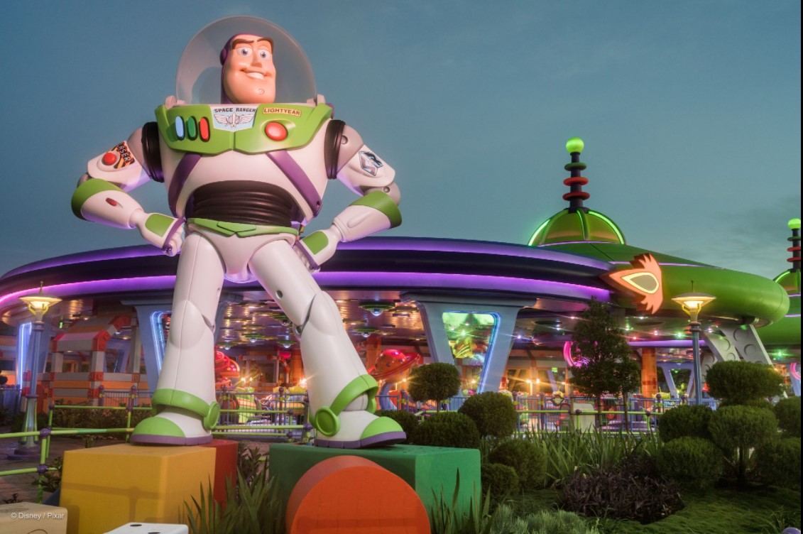 Alien Swirling Saucers