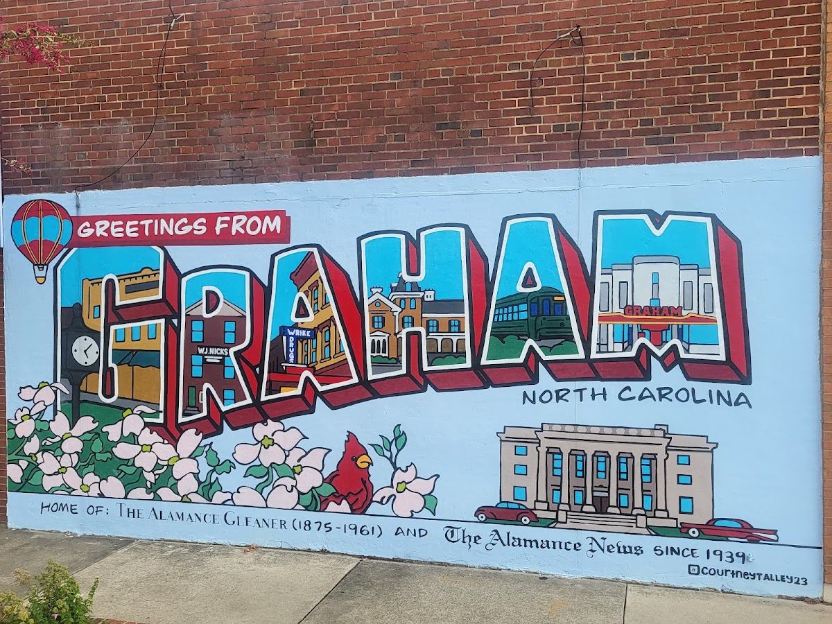 Greetings From Graham Mural