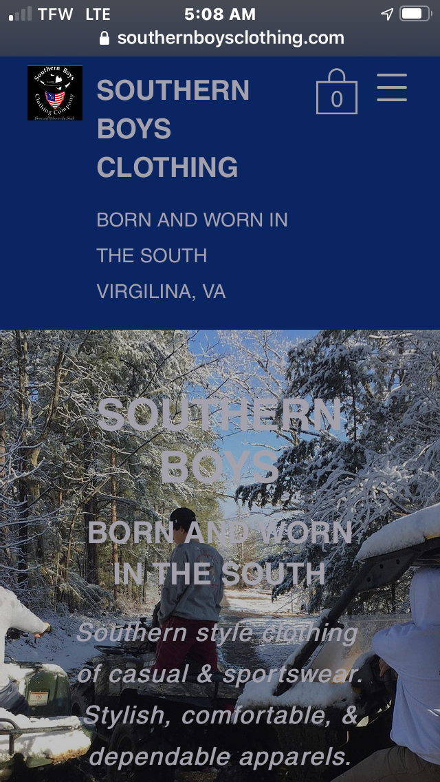 SOUTHERN BOYS CLOTHING