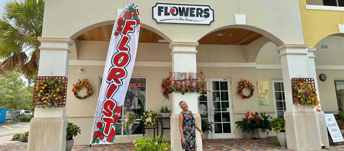Flowers On Bay Street