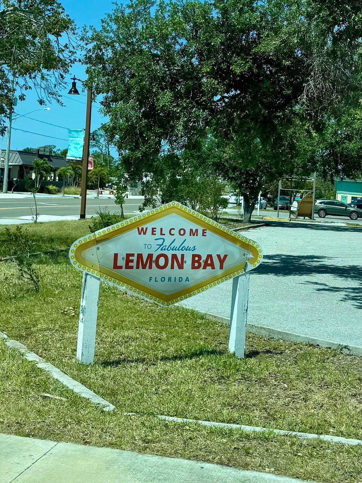 Welcome to Lemon Bay Sign
