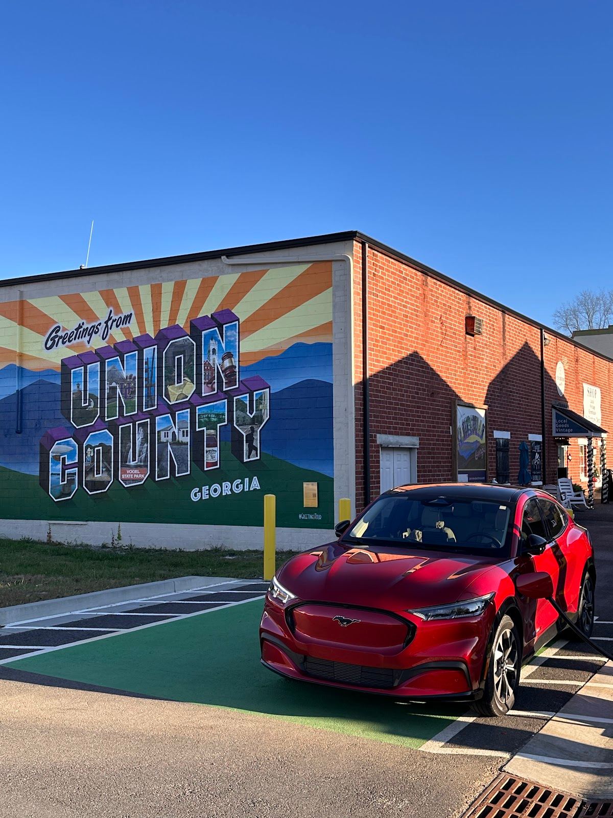 Greetings From Union County Mural