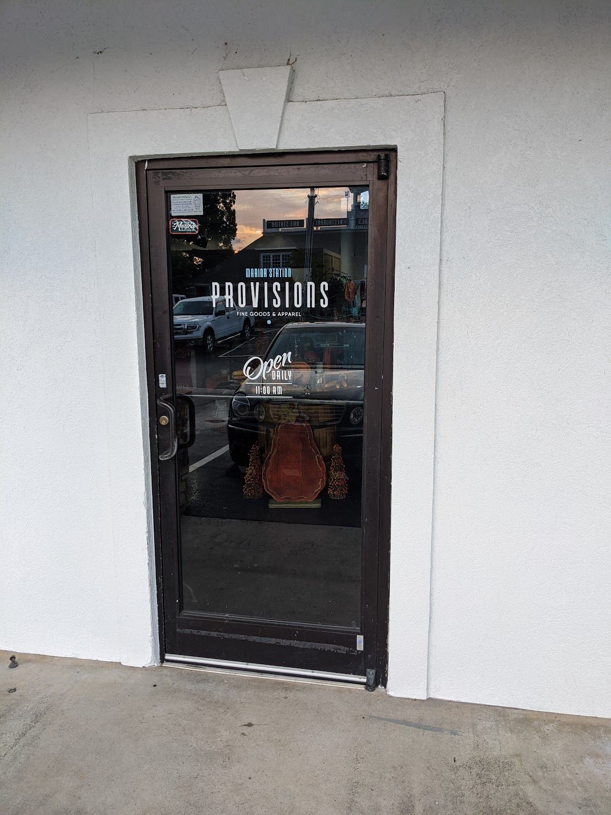 Marina Station Provisions