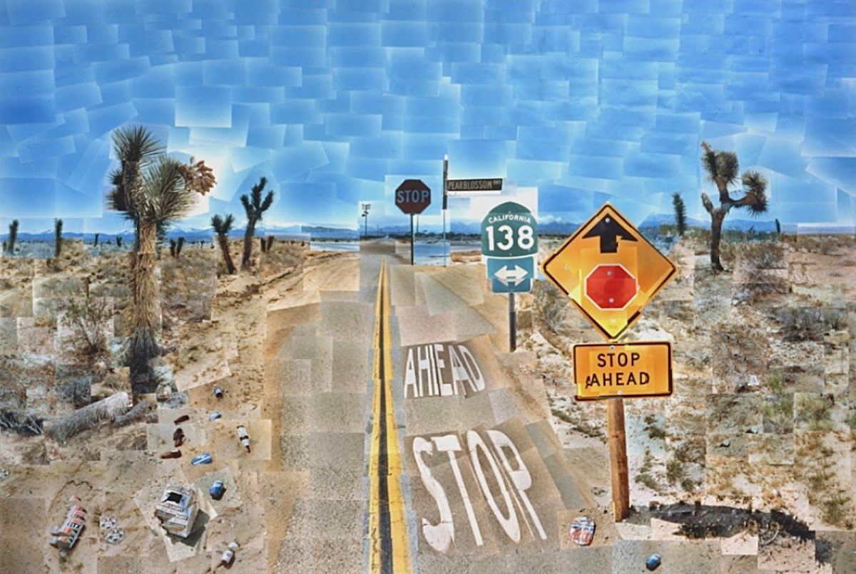 David Hockney Pearblossom Highway