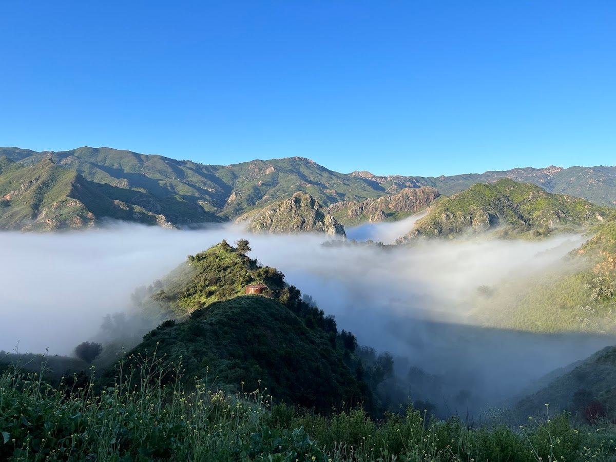 Overlook of Malibu Creek State Park