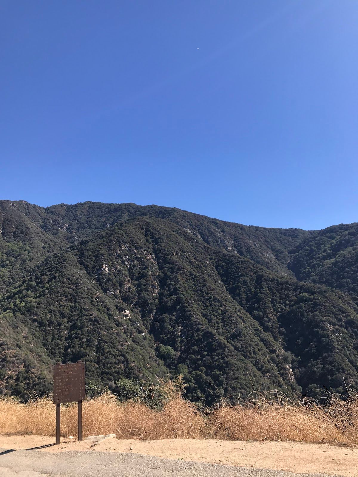 Chantry Flat Parking Lot and Trailhead